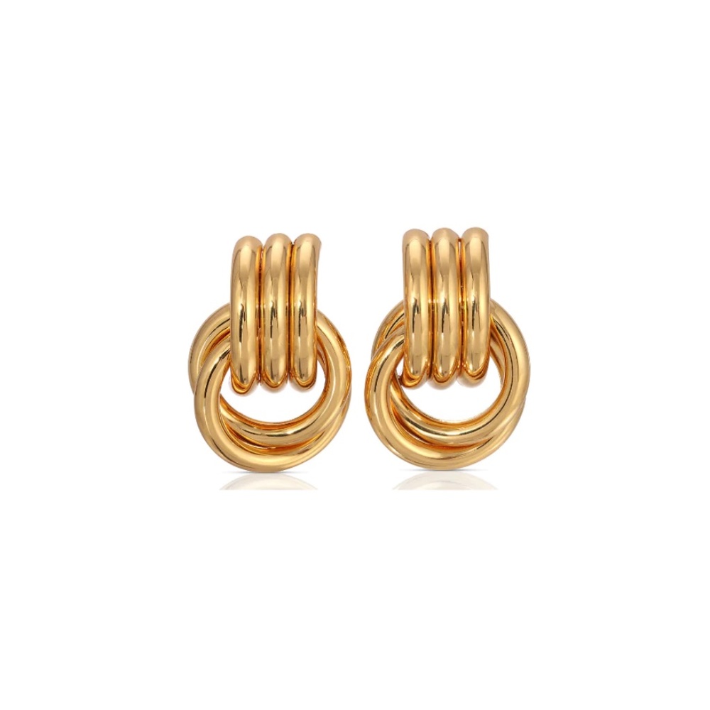 NEW Heaven Mayhem Gold Mini Knot Earrings (SOLD OUT)
